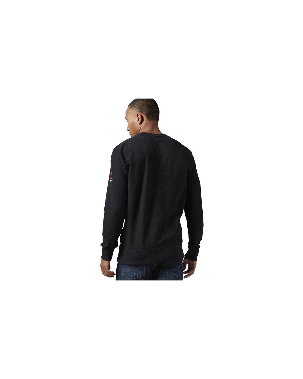 Reebok Black Ufc Fan Long Sleeve Thermal Aj9016" for men