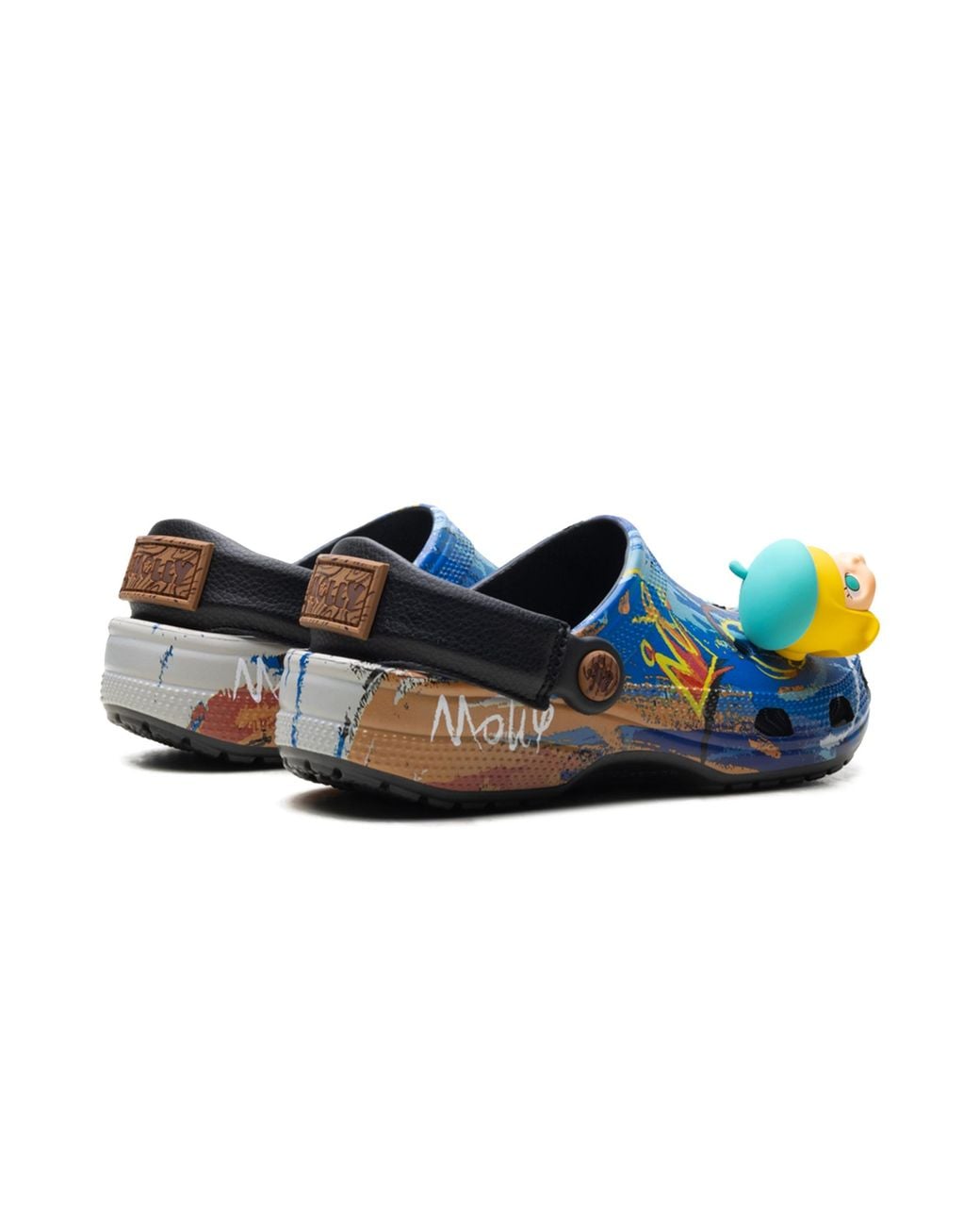 CROCSTM Black Classic Clog "Pop Mart for men