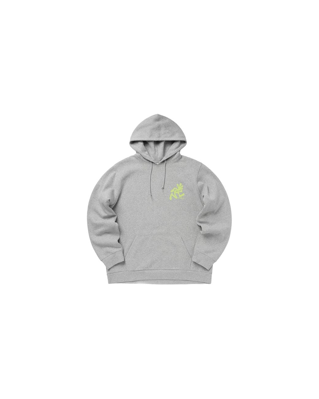 Gramicci Black Running Hooded Sweatshirt "Heather" G6Su J115 Gm030" for men