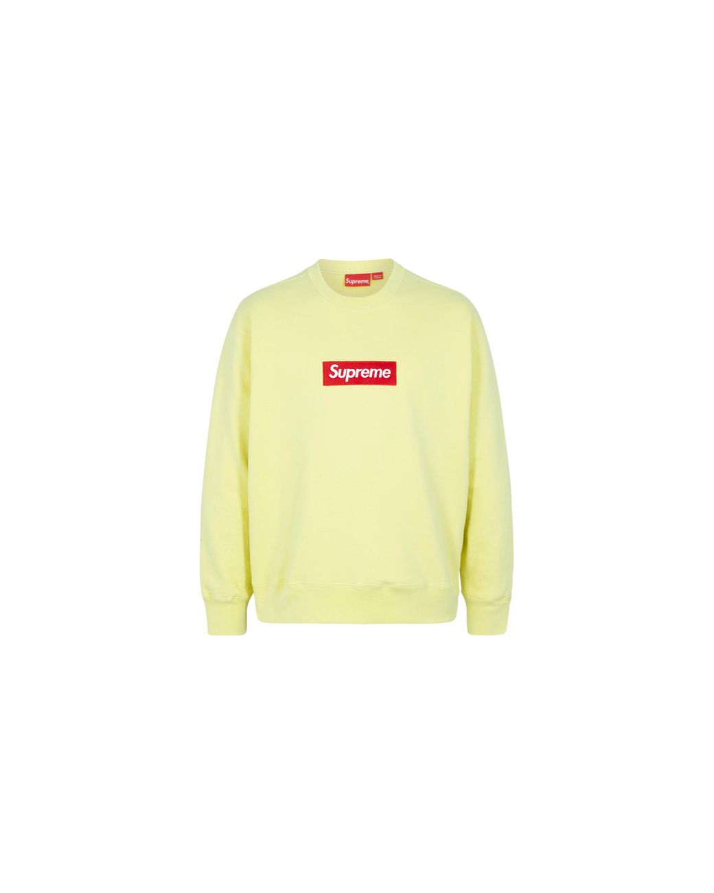 Supreme Black Box Logo Crewneck "Fw22" Su12495"