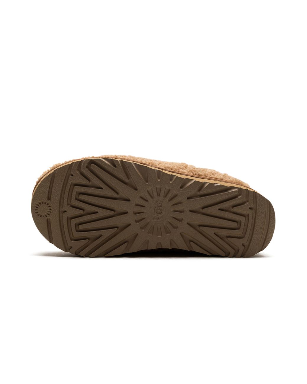 Ugg Brown Tasman Maxi Curly Slipper "Chestnut" 1158356 Che"