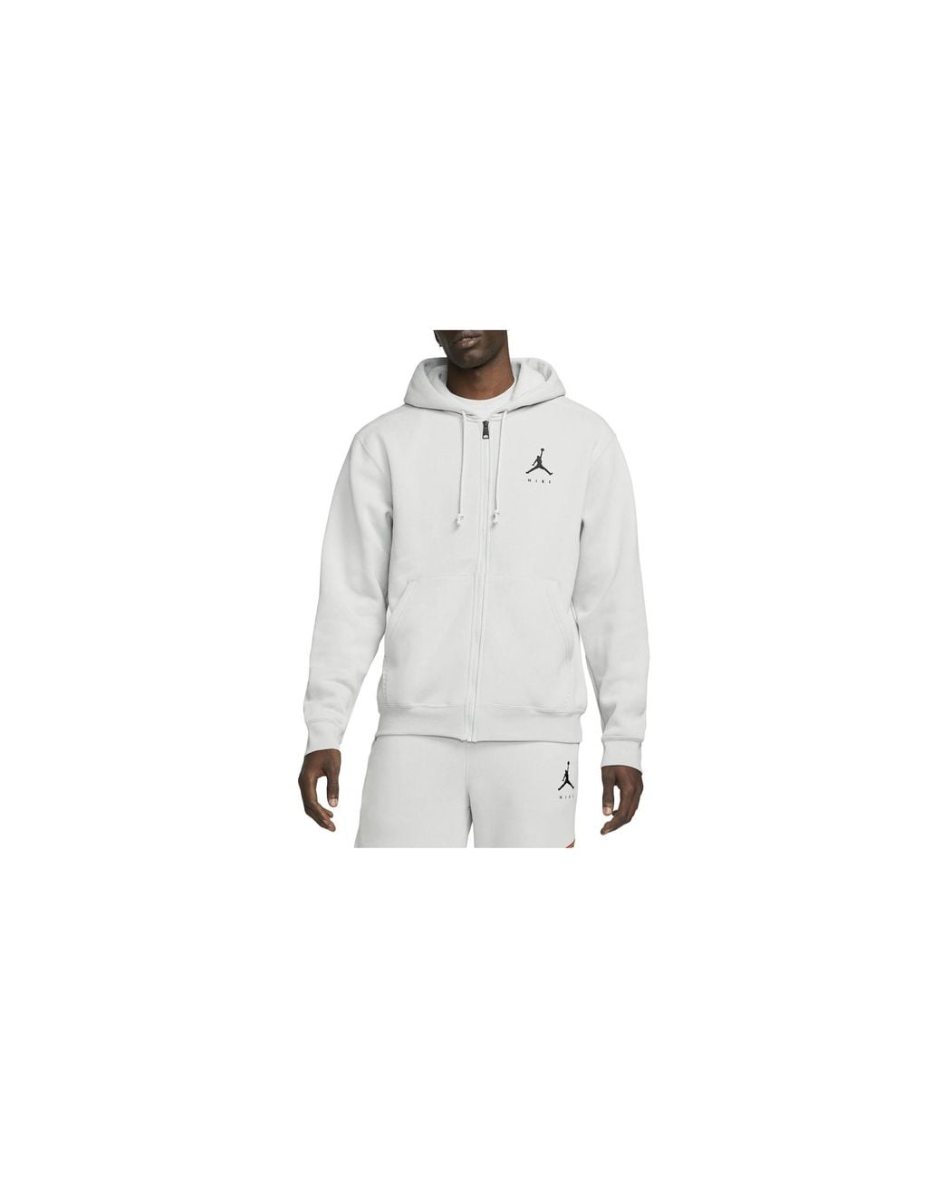 Nike Black Air Jumpman Full-Zip Fleece Hoodie Dc9606 097" for men