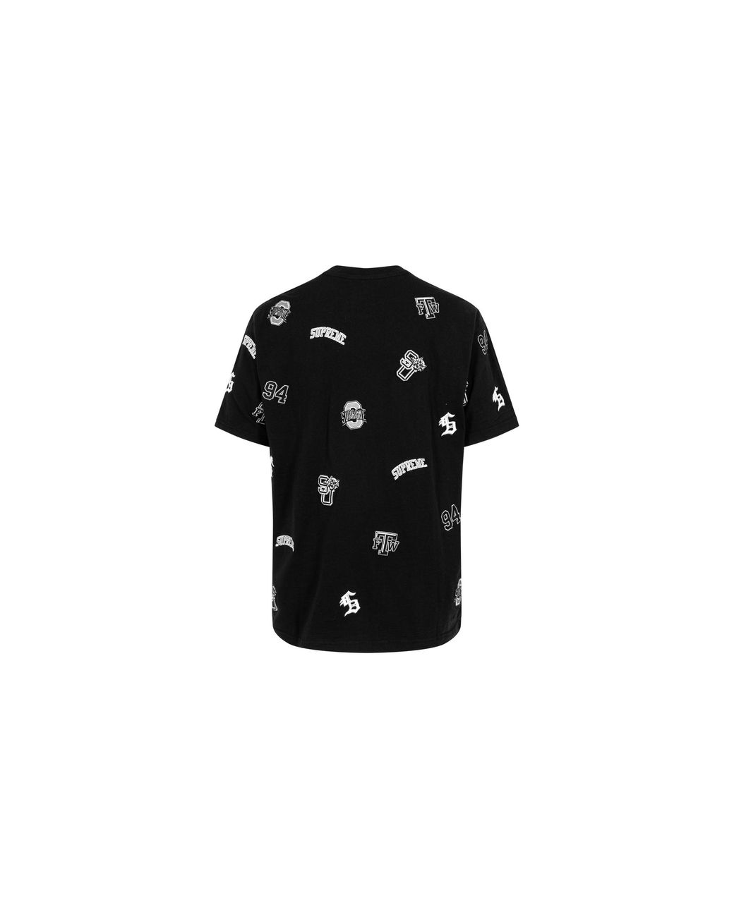 Supreme Black University Ss Top "Ss20" Su11819"