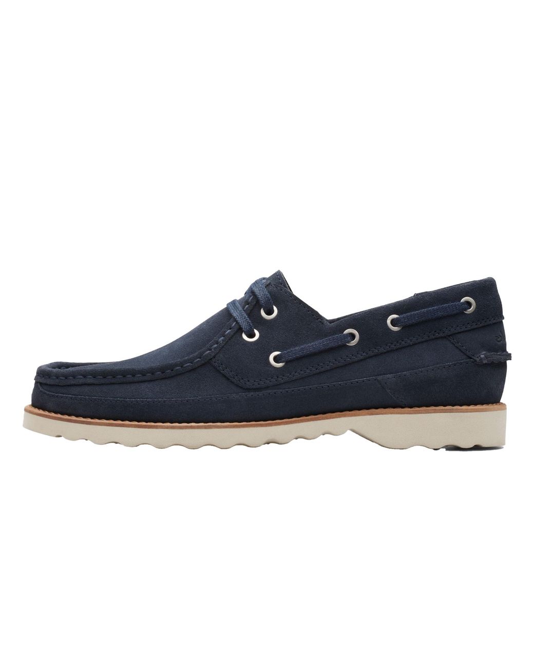 Clarks Blue Durleigh "Sail" 26164454" for men