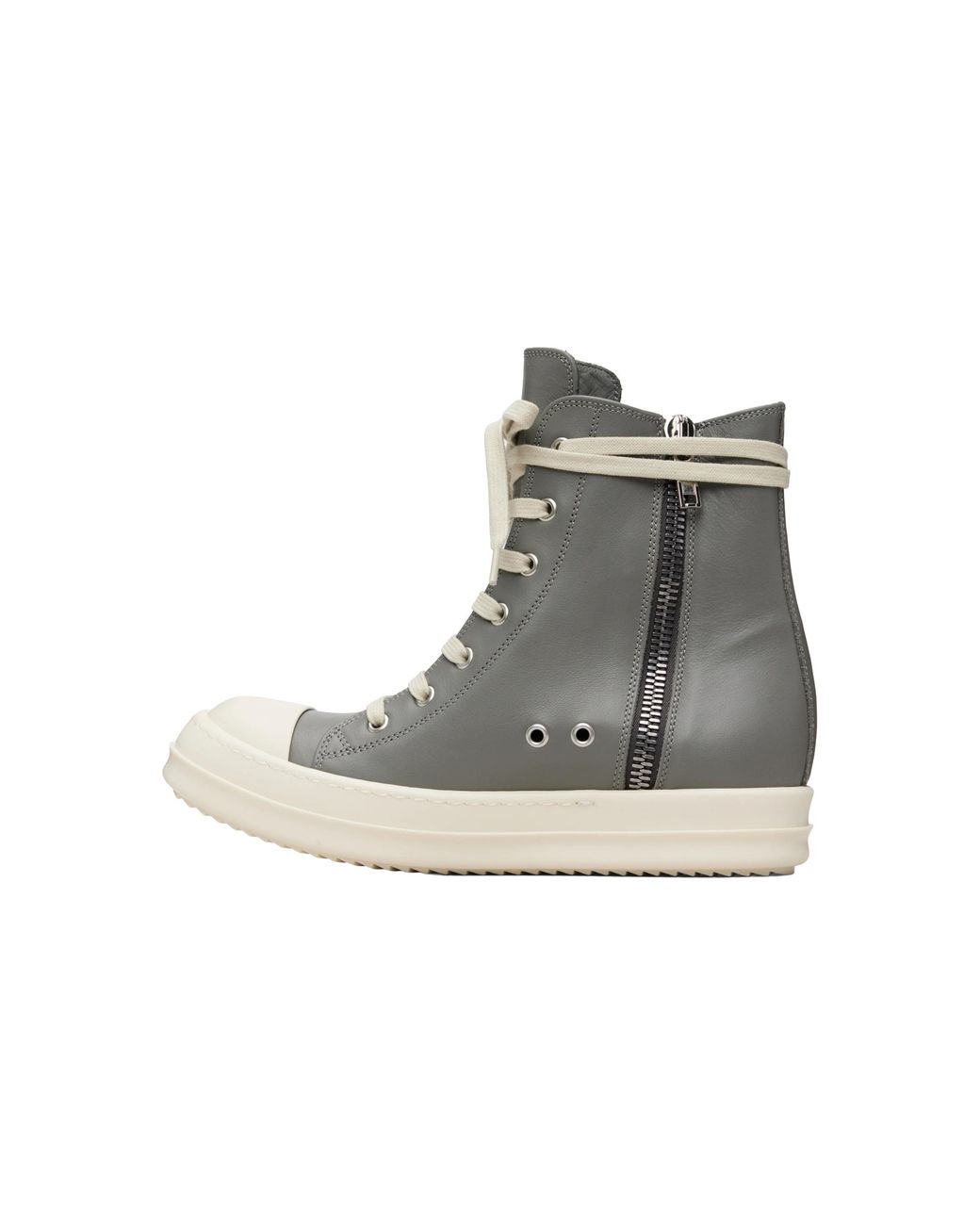 Rick Owens Black Mainline Ramone High Top Sneakers Rp01F6890 Lco 3511" for men