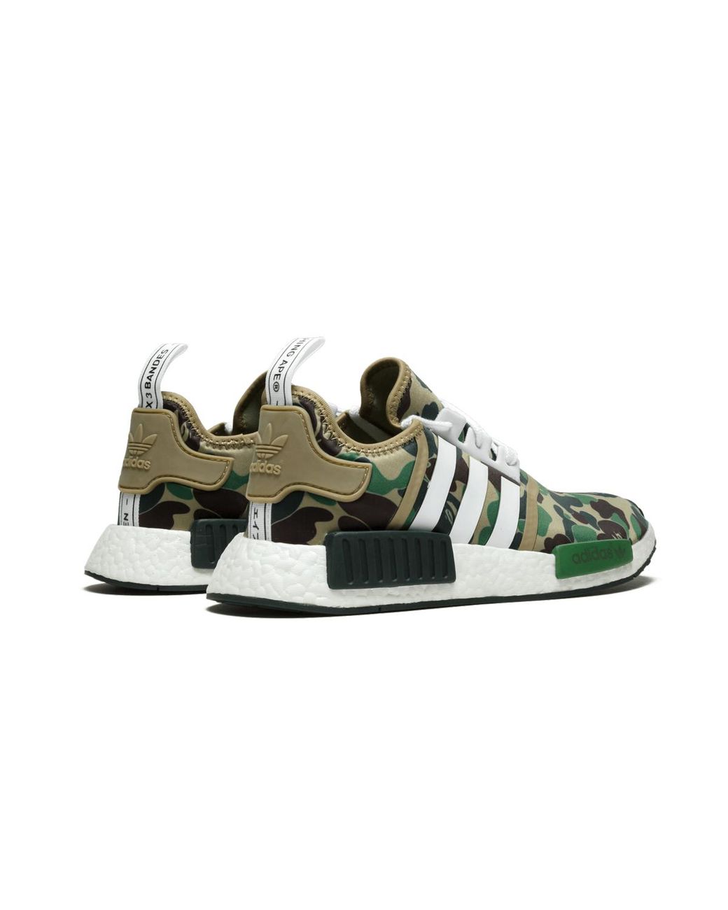 Adidas Black Nmd R1 "Bape for men