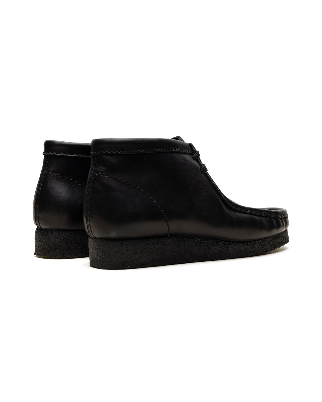 Clarks Black Wallabee Leather" 26155512" for men