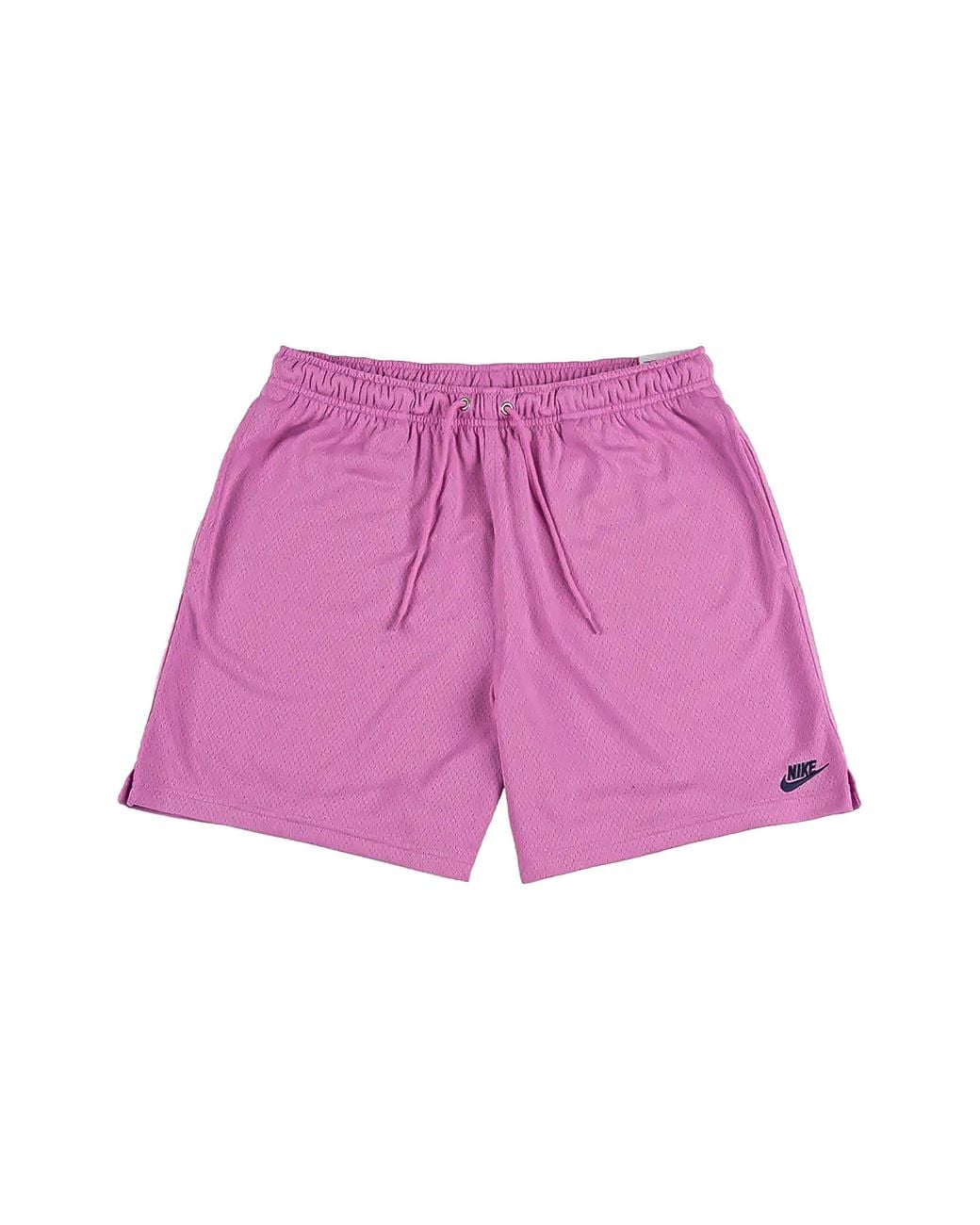 Nike Pink Club Mesh Flow Shorts "Light" Fn3514 503" for men