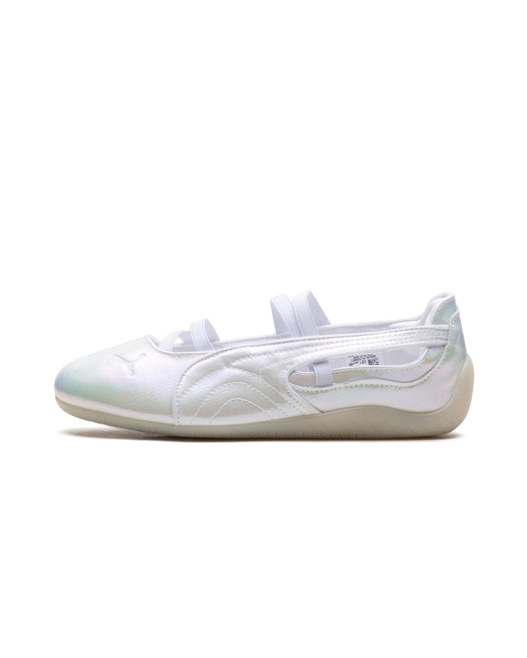 PUMA White Speedcat Ballet "Pearlized" 404264 01"