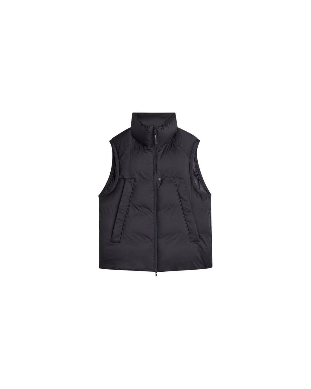 Y-3 Black Puffer Vest Jx7281" for men