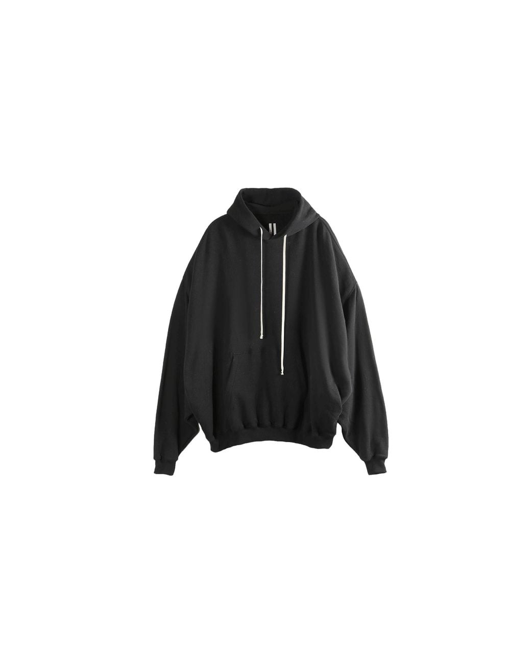 Rick Owens Black Hun Hoodie Ru01F2288 Jnt 09" for men