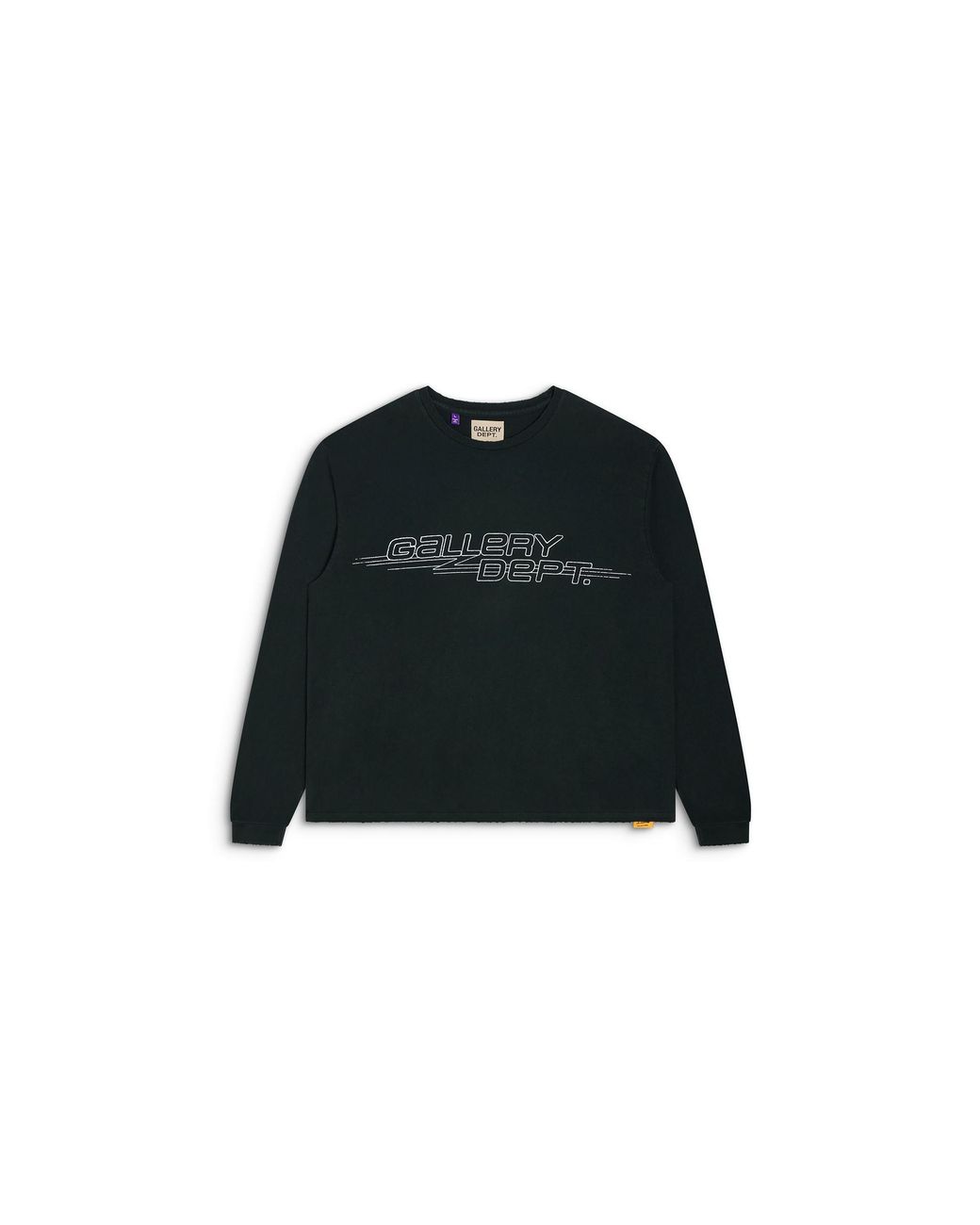 GALLERY DEPT. Black Skate L/S Tee Gd005" for men