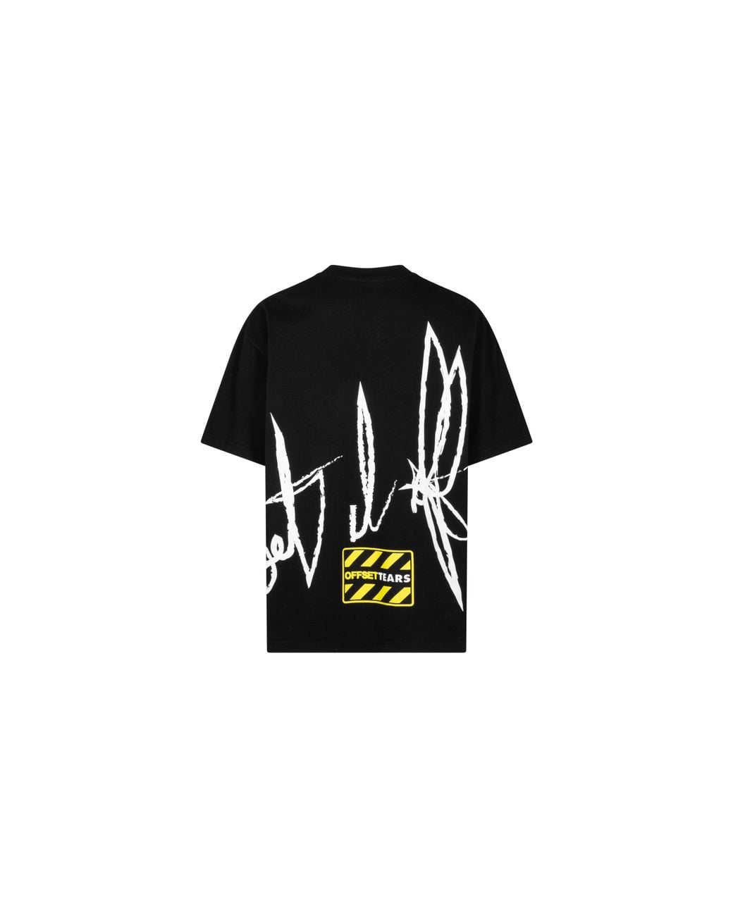 DENIM TEARS Black Offset Set It Off #3 T-Shirt Dto640" for men
