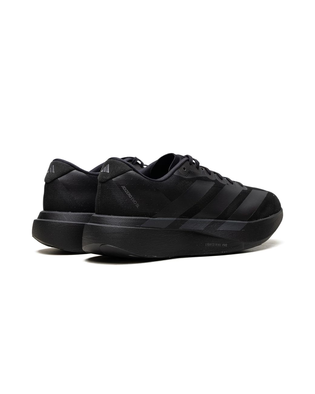 Adidas Black Adizero Evo Sl "Core Iron Metallic" Kh9858" for men