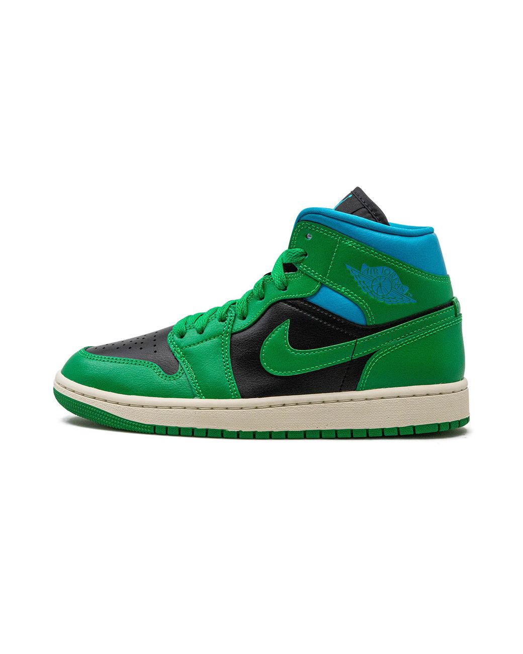 Nike Green Air 1 Mid "Lucky Aquatone" Bq6472 033"