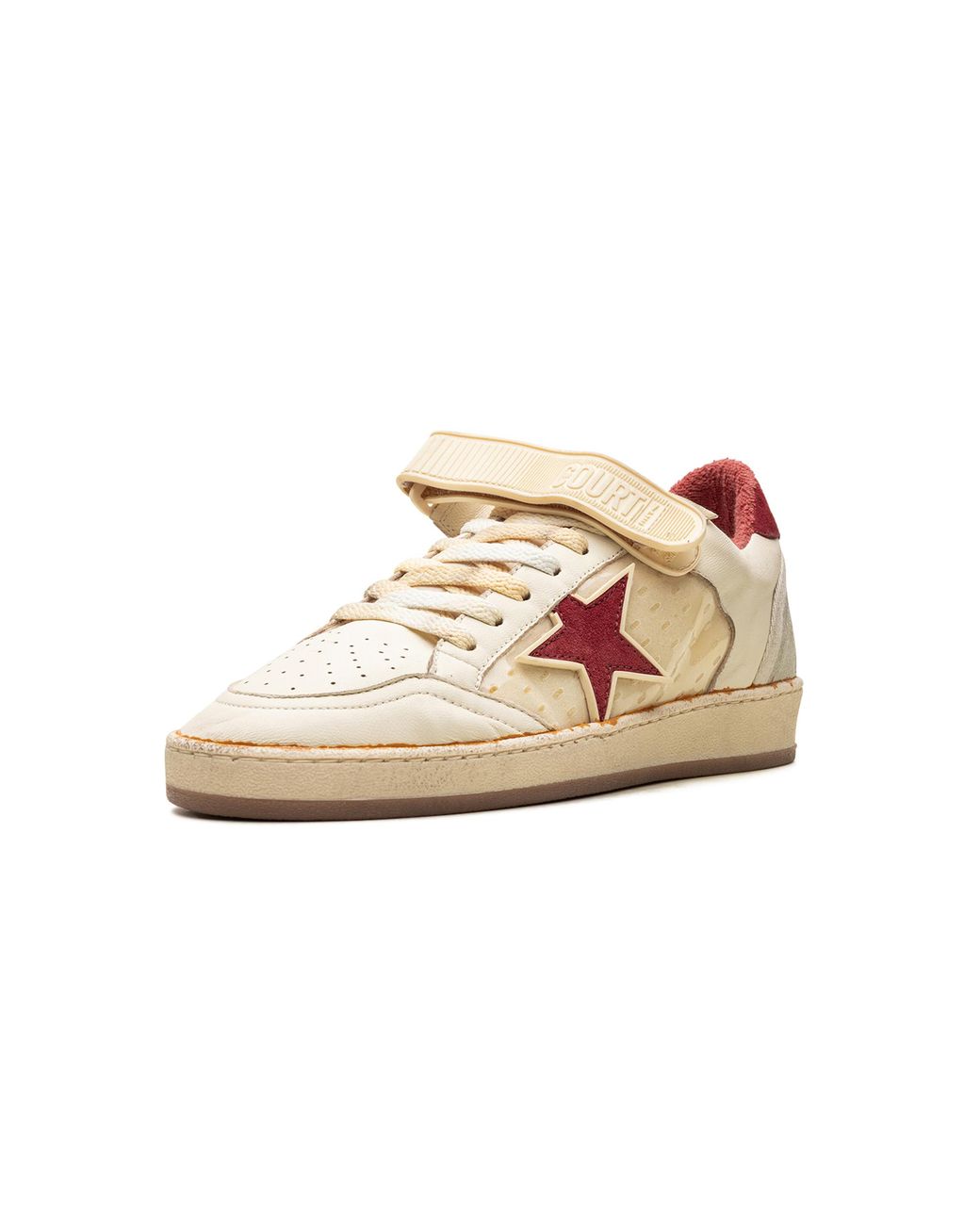 Golden Goose Deluxe Brand Black Ball Star With Strap Nappa And Pvc Upper Suede Star Spur And Heel Ice Pvc" Gwf00554.F005681.11474"