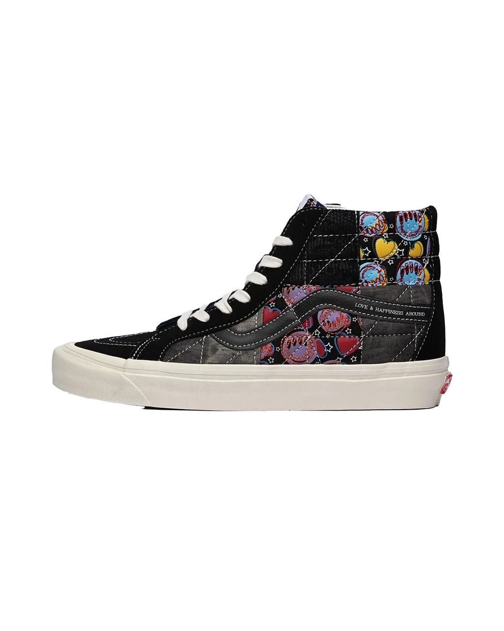 Vans Black Sk8-Hi 38 Dx Anaheim "Positivity Patchwork" Vn0A54Fb A5J" for men