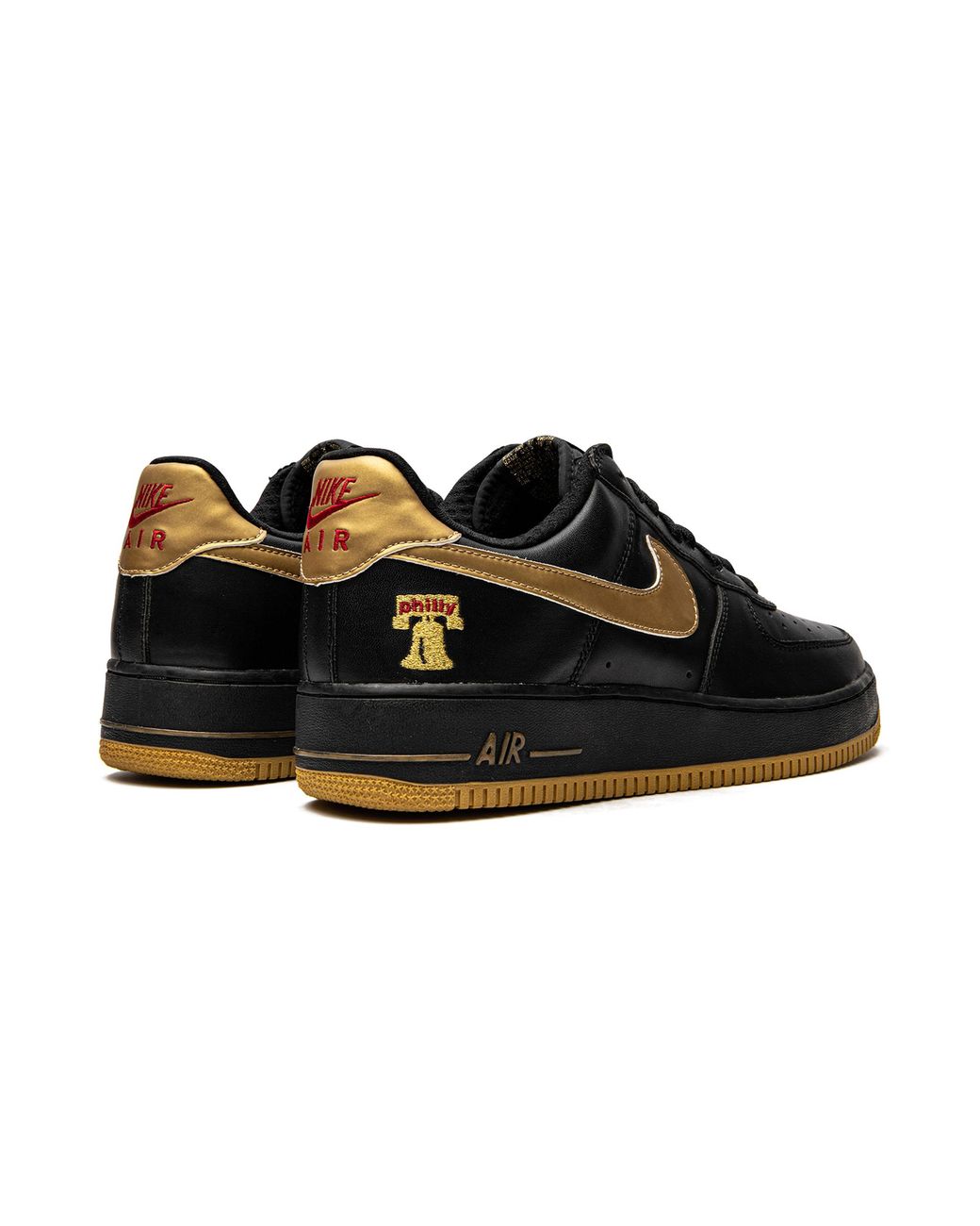 Nike Black Air Force 1 Premium "Philly" 309096 071" for men