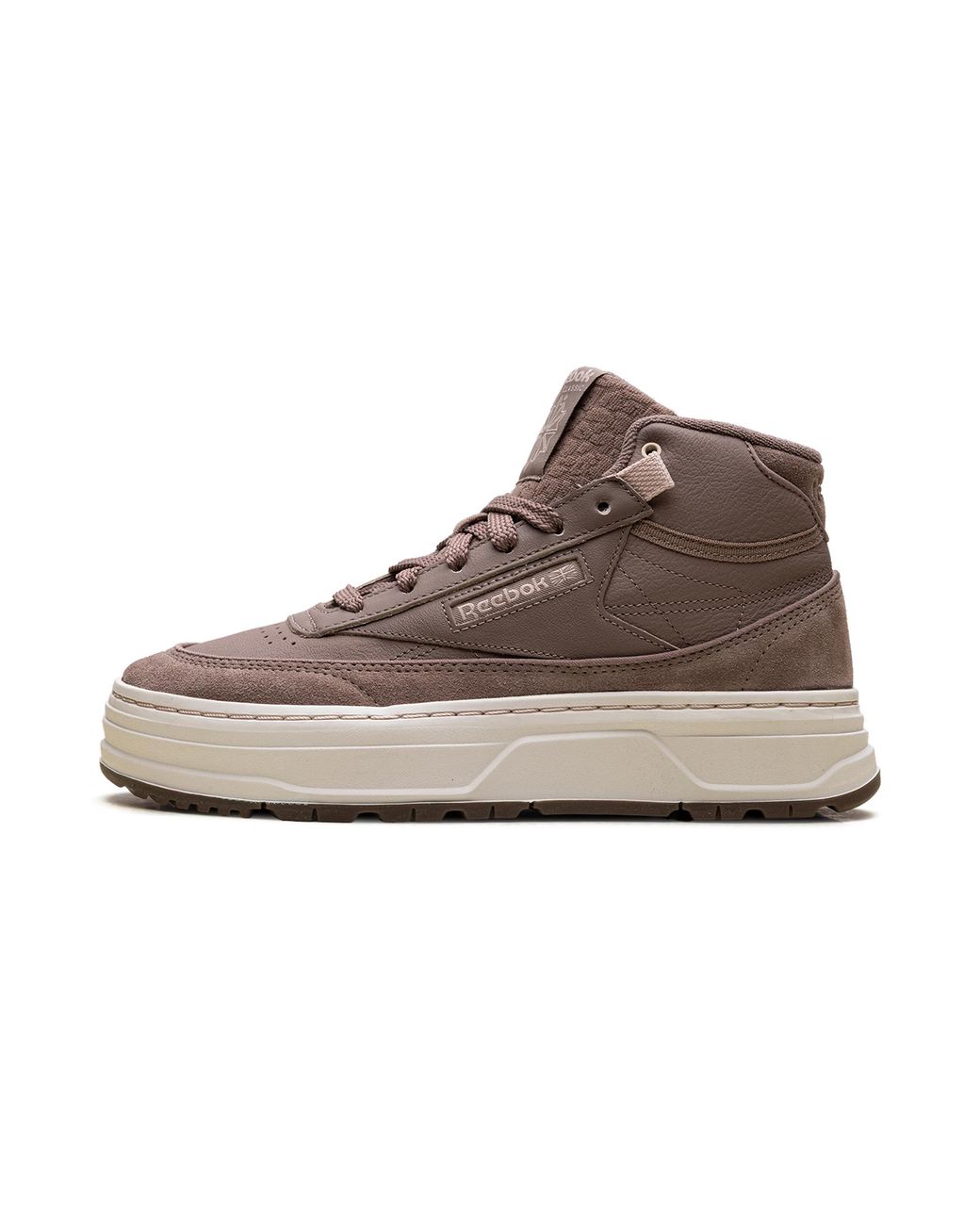 Reebok Brown Club C Geo Mid "Taupe" Gv7035"