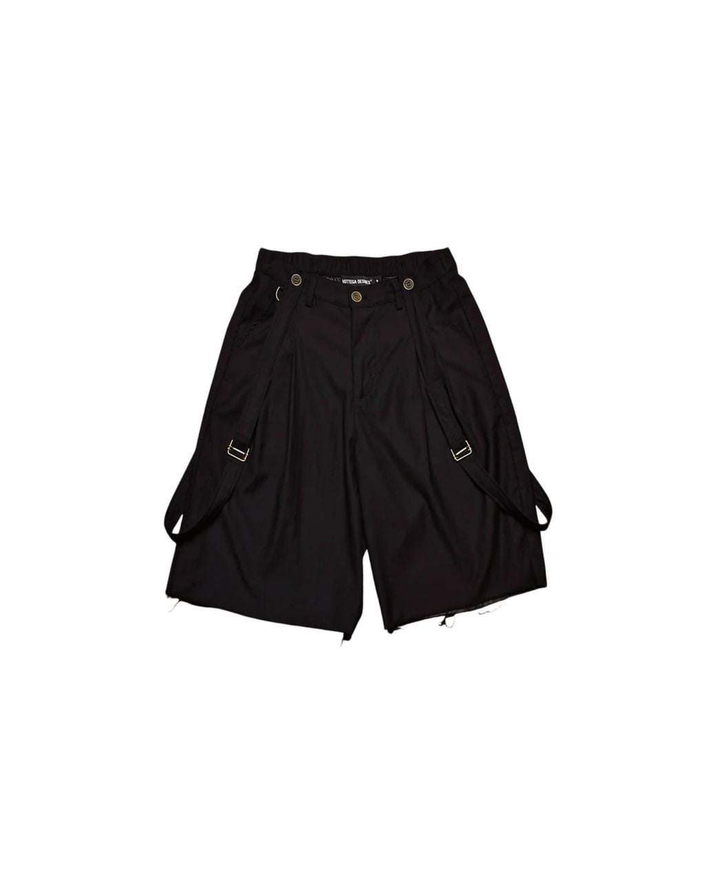 Bottega Desires Black Mob Shorts Bd053" for men