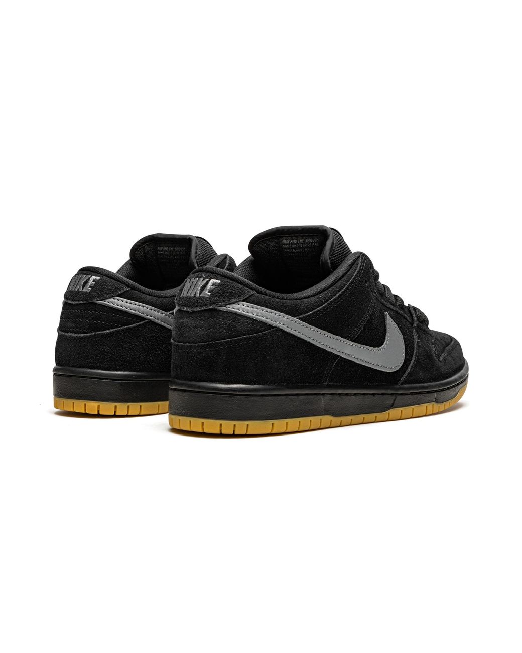 Nike Black Sb Dunk Low Pro "Fog" Bq6817 010"