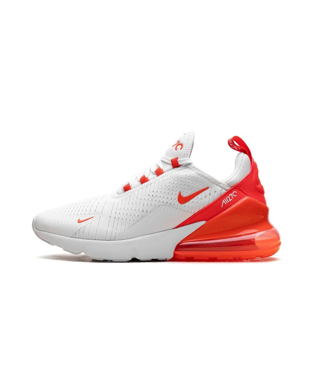 Nike White Air Max 270 Bright Crimson" Hj3222 102"