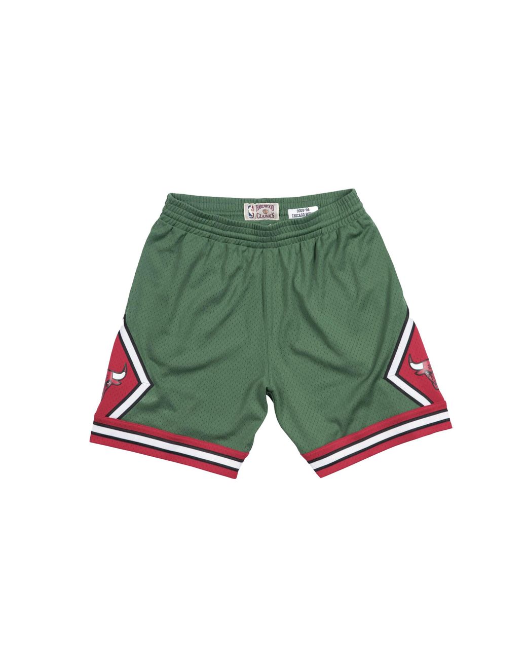 Mitchell & Ness Green Swingman Shorts "Nba 2008-09 Chicago Bulls" Smshgs18224 Cbudkgn08" for men