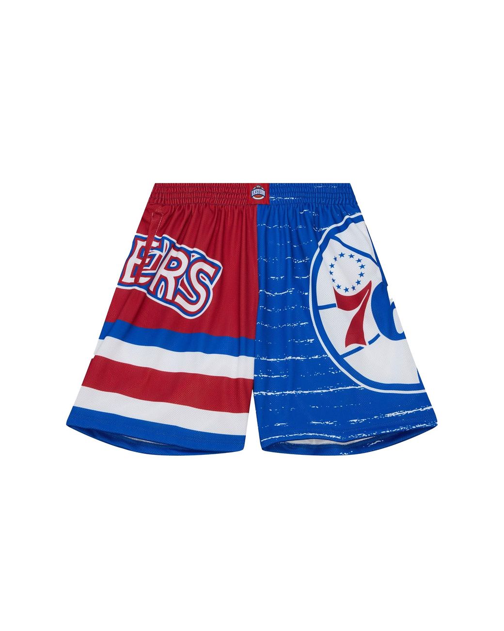 Mitchell & Ness Blue Jumbotron 3.0 Shorts "Nba 76Ers" Pshr4984 P76Yypppmtwh" for men