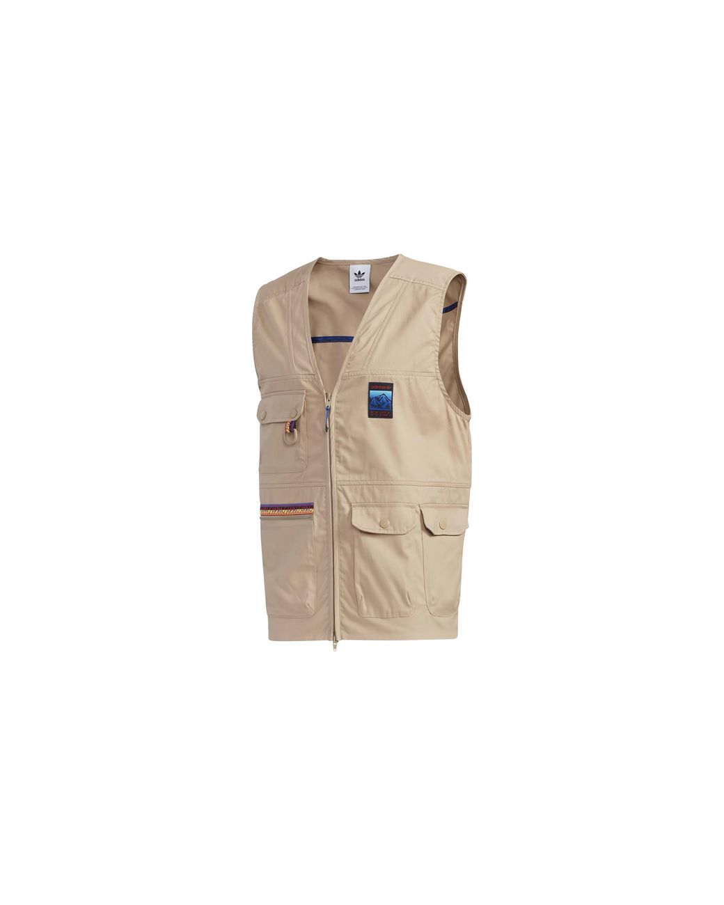 Adidas Black Adiplore 2.0 Gilet "Trace Khaki" Gp1111" for men