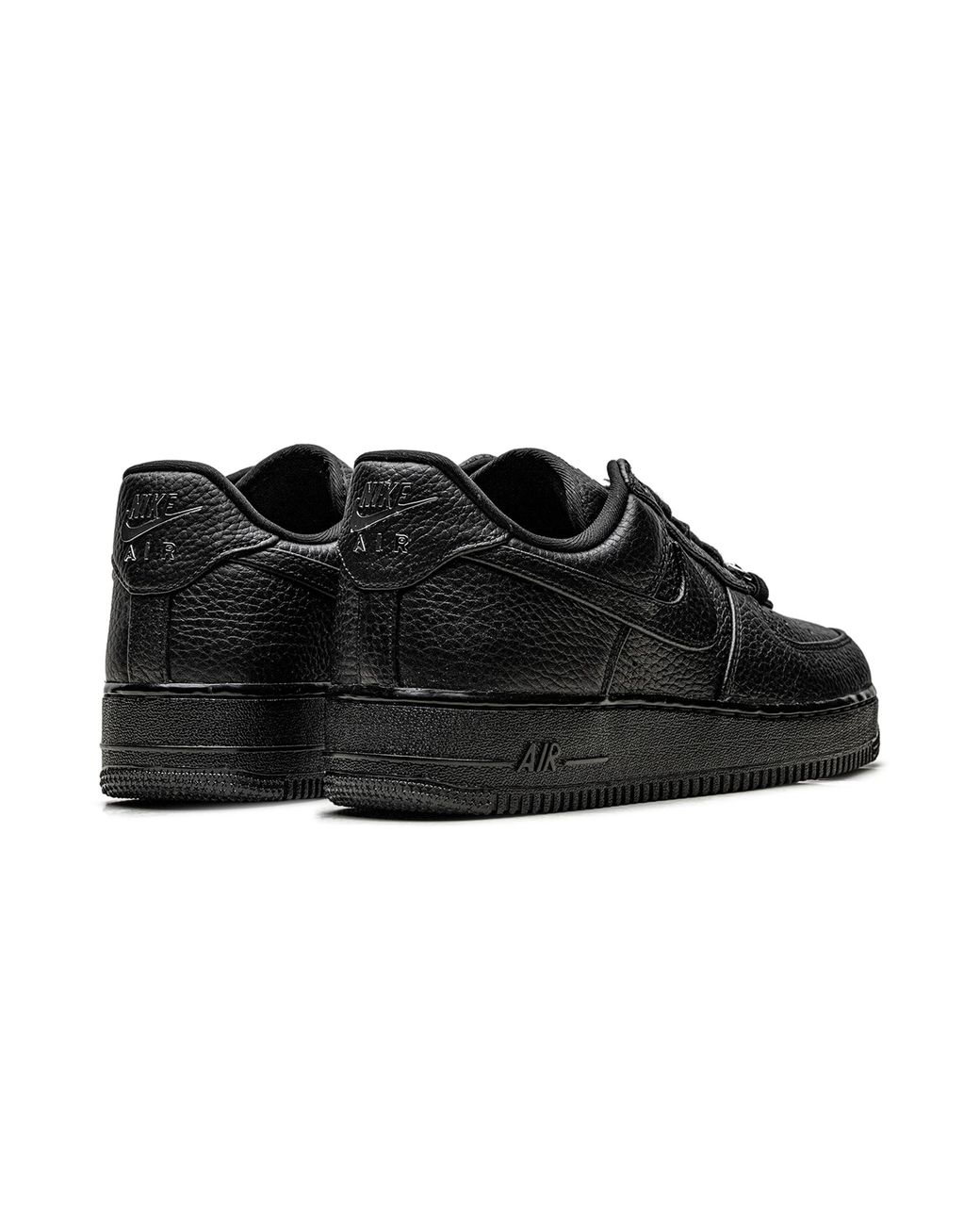 Nike Black Air Force 1 Low Leather" Im5754 001" for men