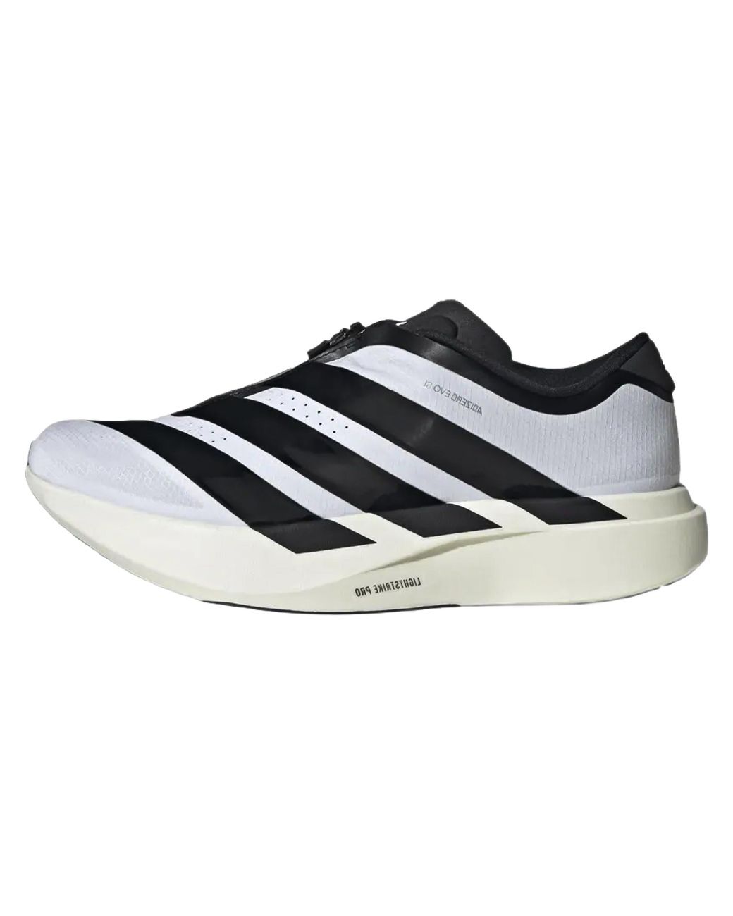 Adidas Black Adizero Evo Sl Zip Kh9623" for men