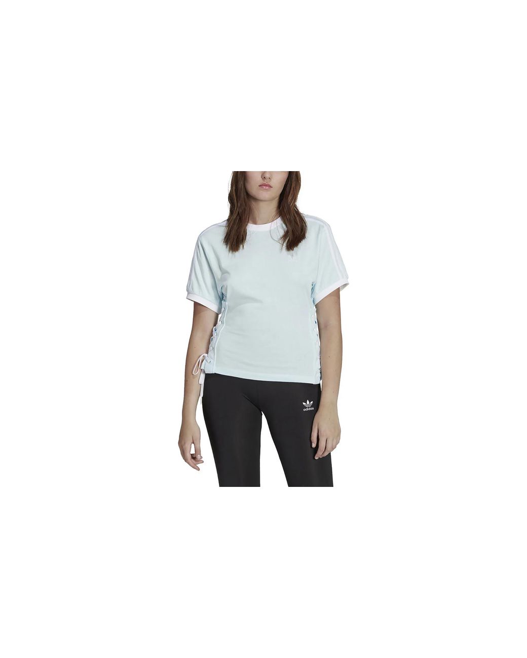 Adidas Black Laced T-Shirt "Almost" Hk5063"