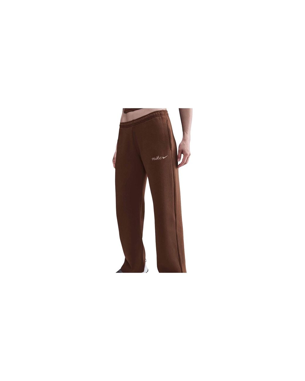 Nike Black Sportswear Phoenix Fleece Straight-Leg Sweatpants "Fauna" Im7498 265"
