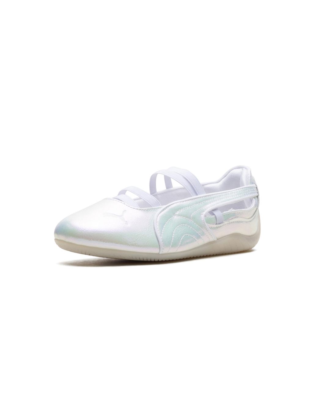 PUMA White Speedcat Ballet "Pearlized" 404264 01"