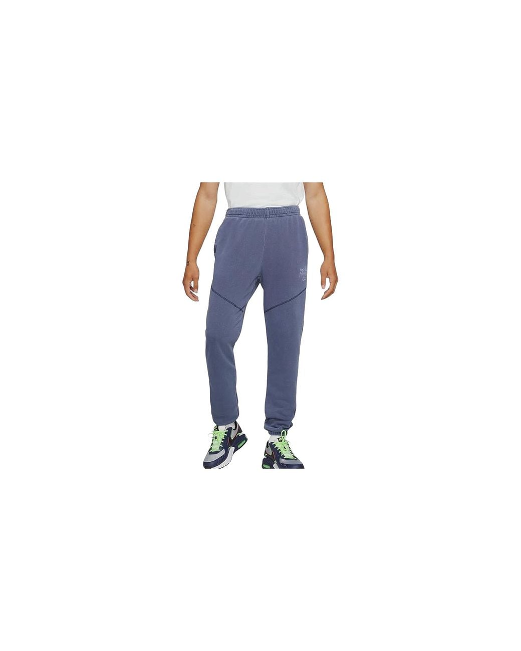 Nike Black Sportswear Club French Terry Pants Dj5305 437" for men