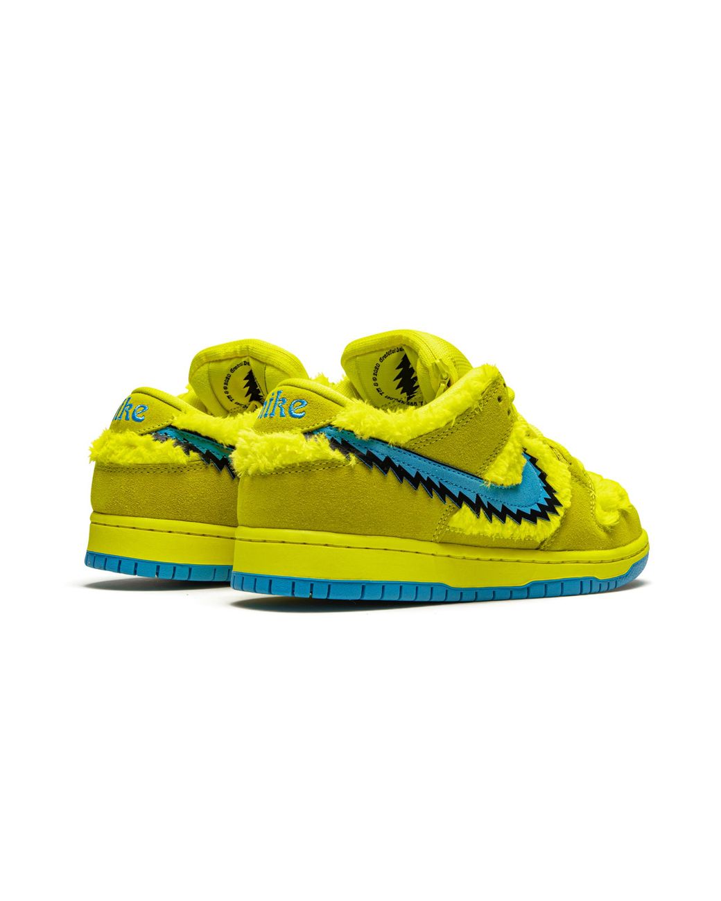 Nike Yellow Sb Dunk Low "Grateful Dead for men