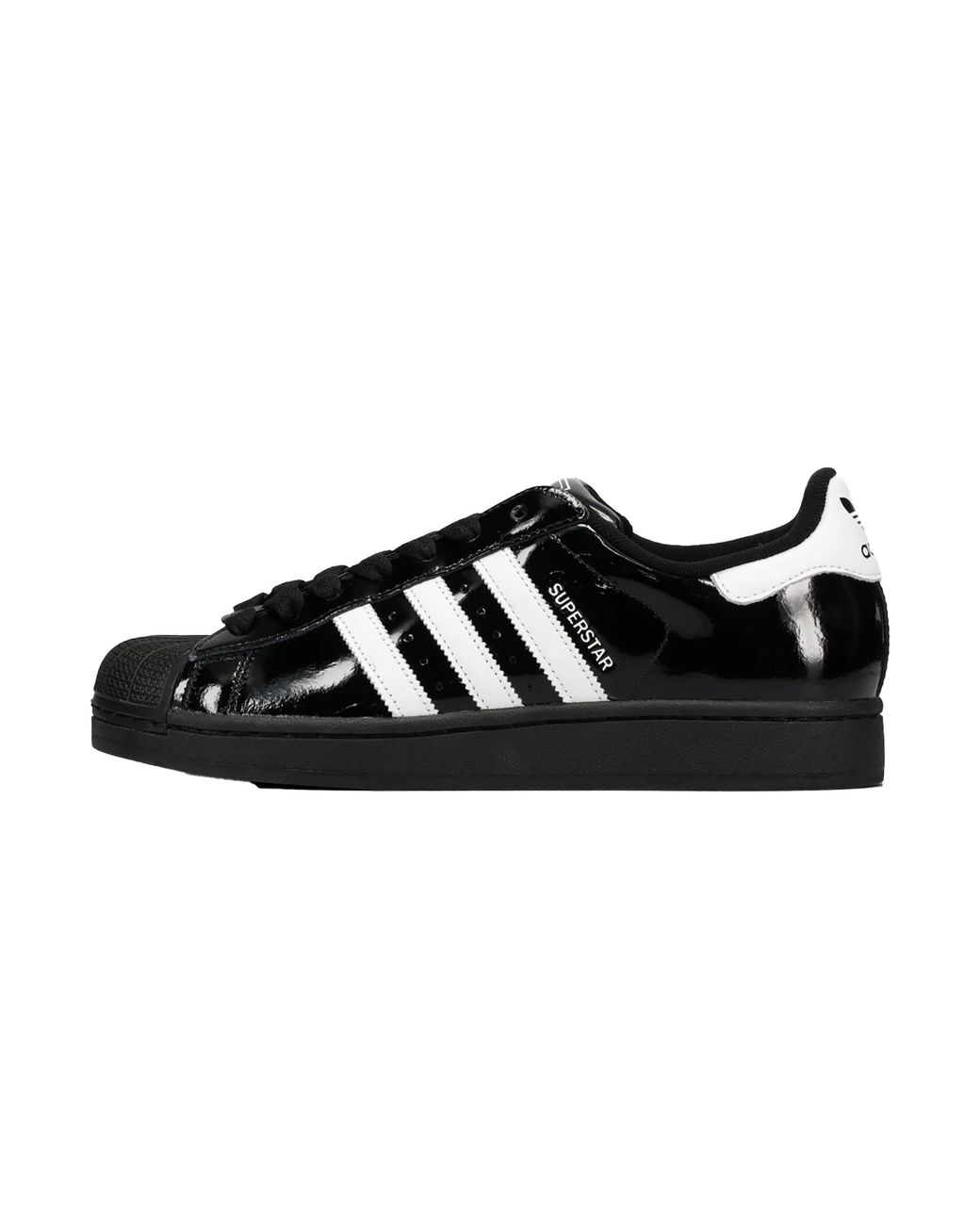 Adidas Black Superstar 2 "Patent Leather" Jr7313" for men