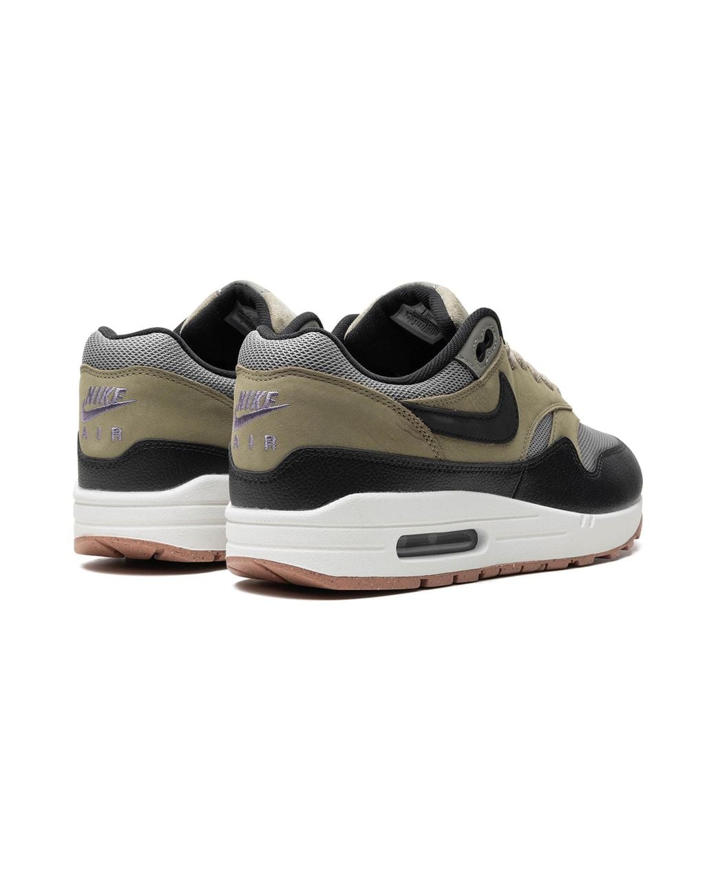 Nike Black Air Max 1 "Dark Stucco" Fb9660 003" for men
