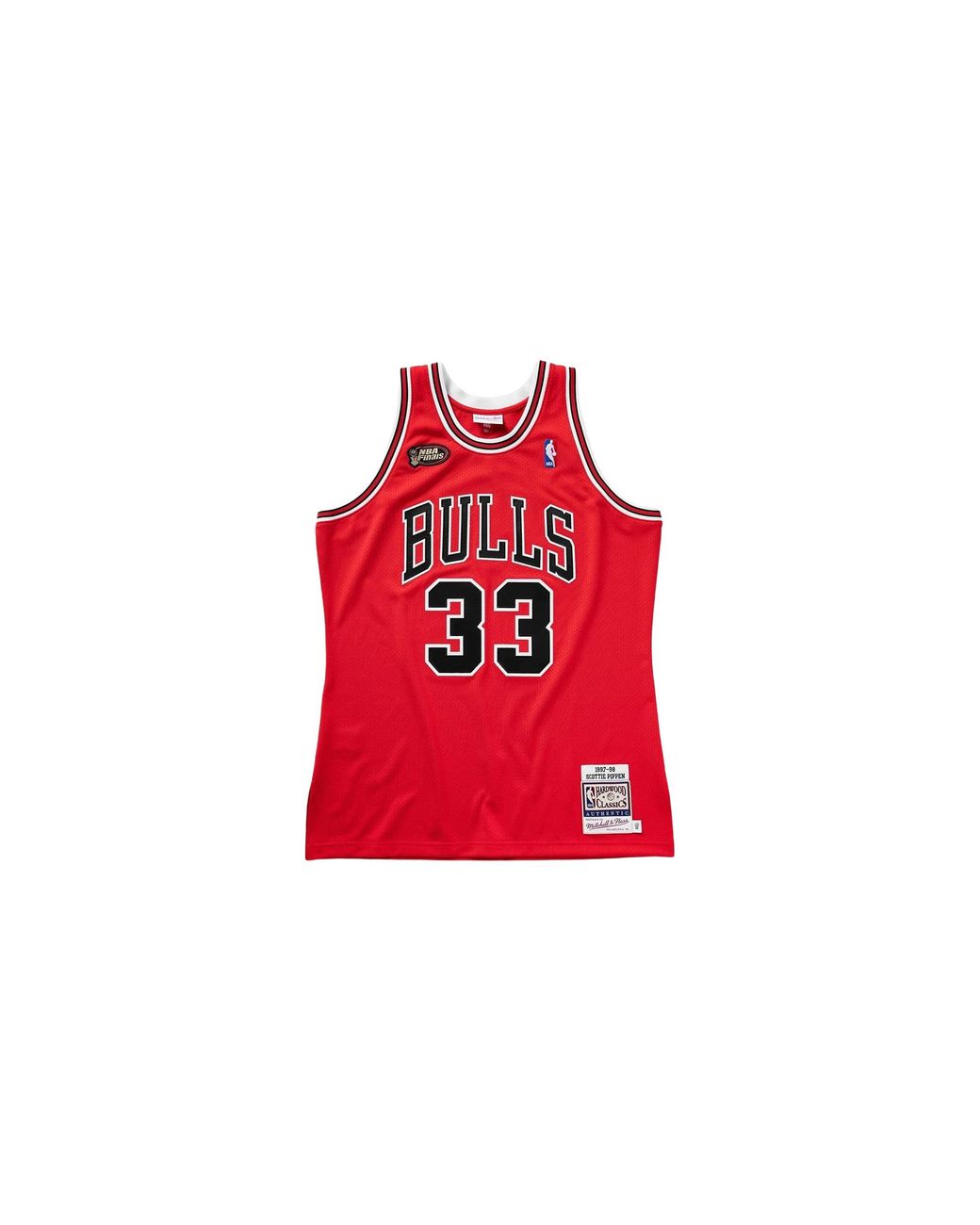 Mitchell & Ness Red Nba Scottie Pippen Authentic Jersey "1997 Chicago Bulls for men