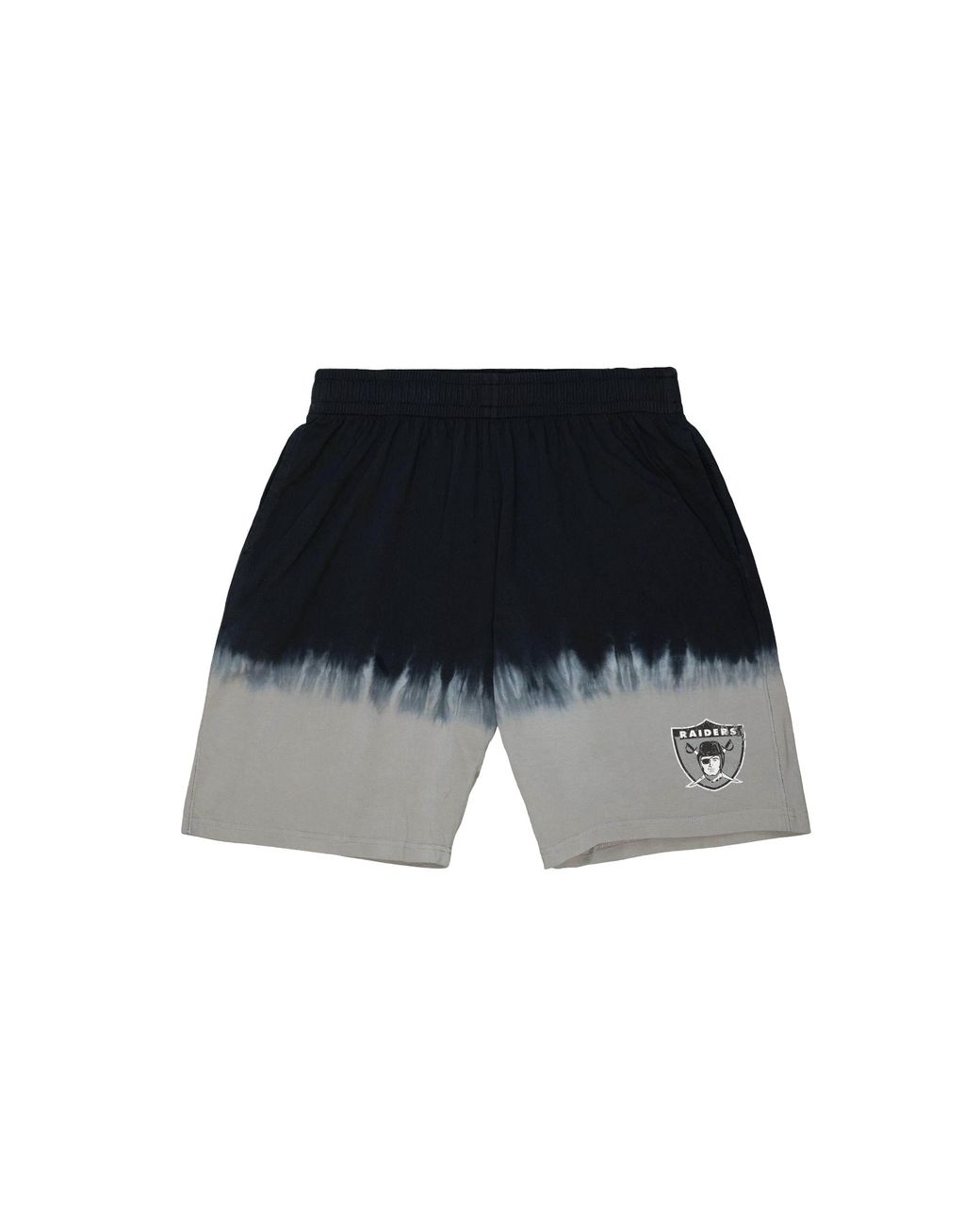 Mitchell & Ness Black Tie Dye Shorts "Nfl Oakland Raiders" Pshr1235 Orayypppbksv" for men