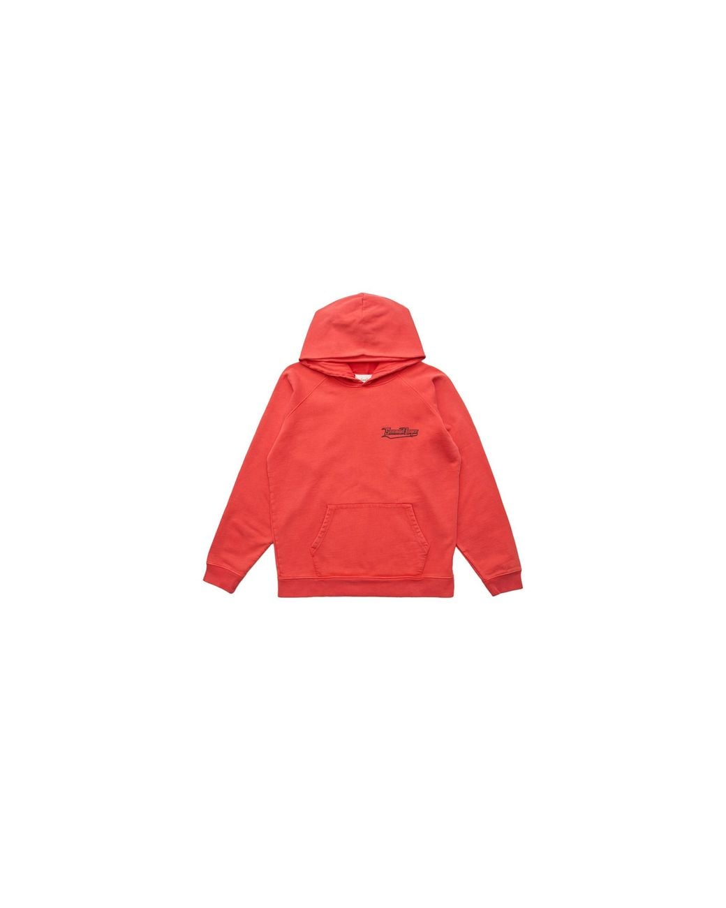 Second Layer Red Mini Mini Hoodie Pdss25Ho01012" for men