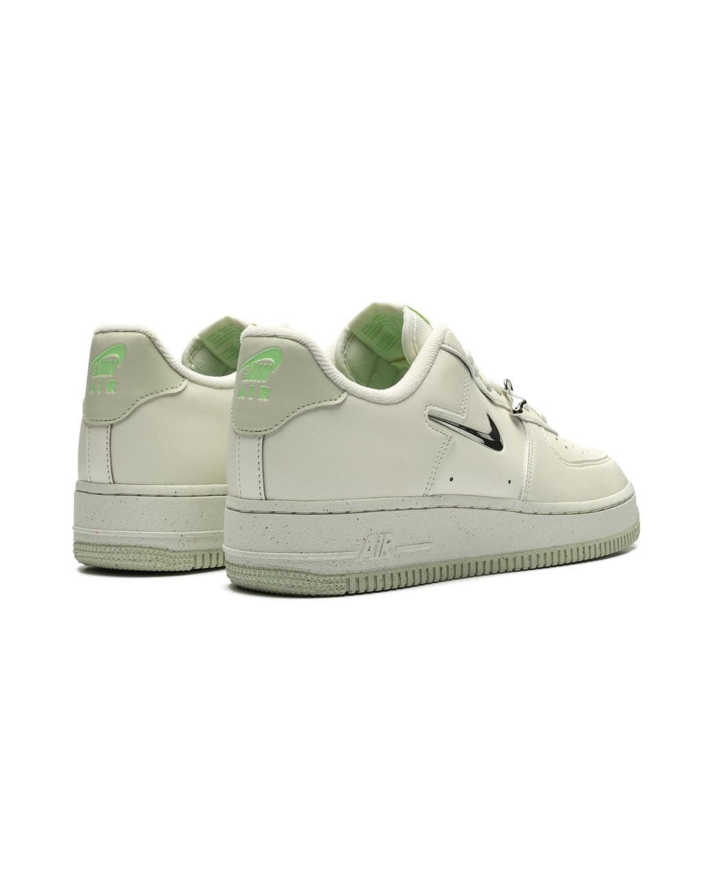 Nike Black Air Force 1 '07 Next Nature Se "Liquid Metal" Fn8540 100"