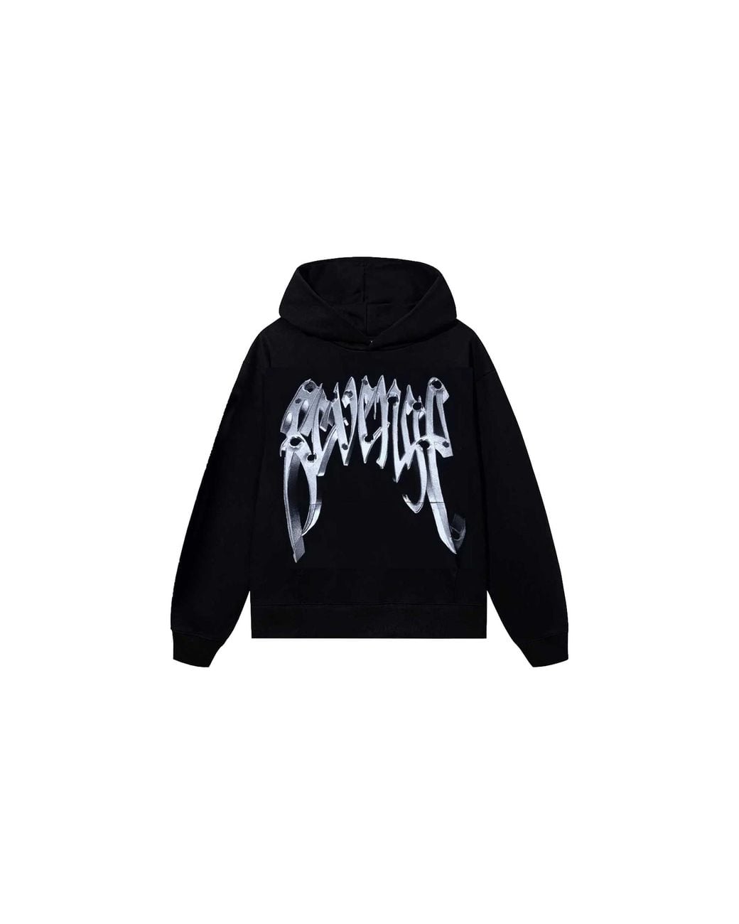 REVENGE Black Bullet Hoodie Rev0018" for men