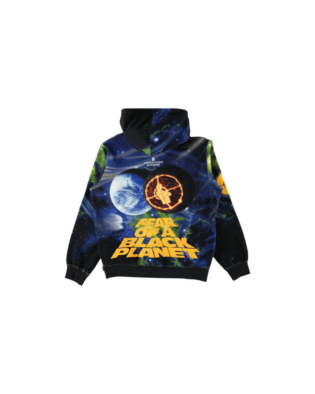 Supreme Blue Udc Public Enemy Hooded Sweatshirt "Ss18" Su3997"