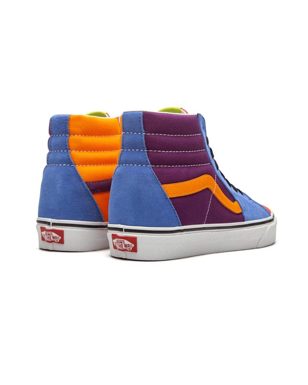 Vans Blue Sk8-Hi Retro High Top Casual Skate Shoes Splicing Vn0A4Bv616V for men