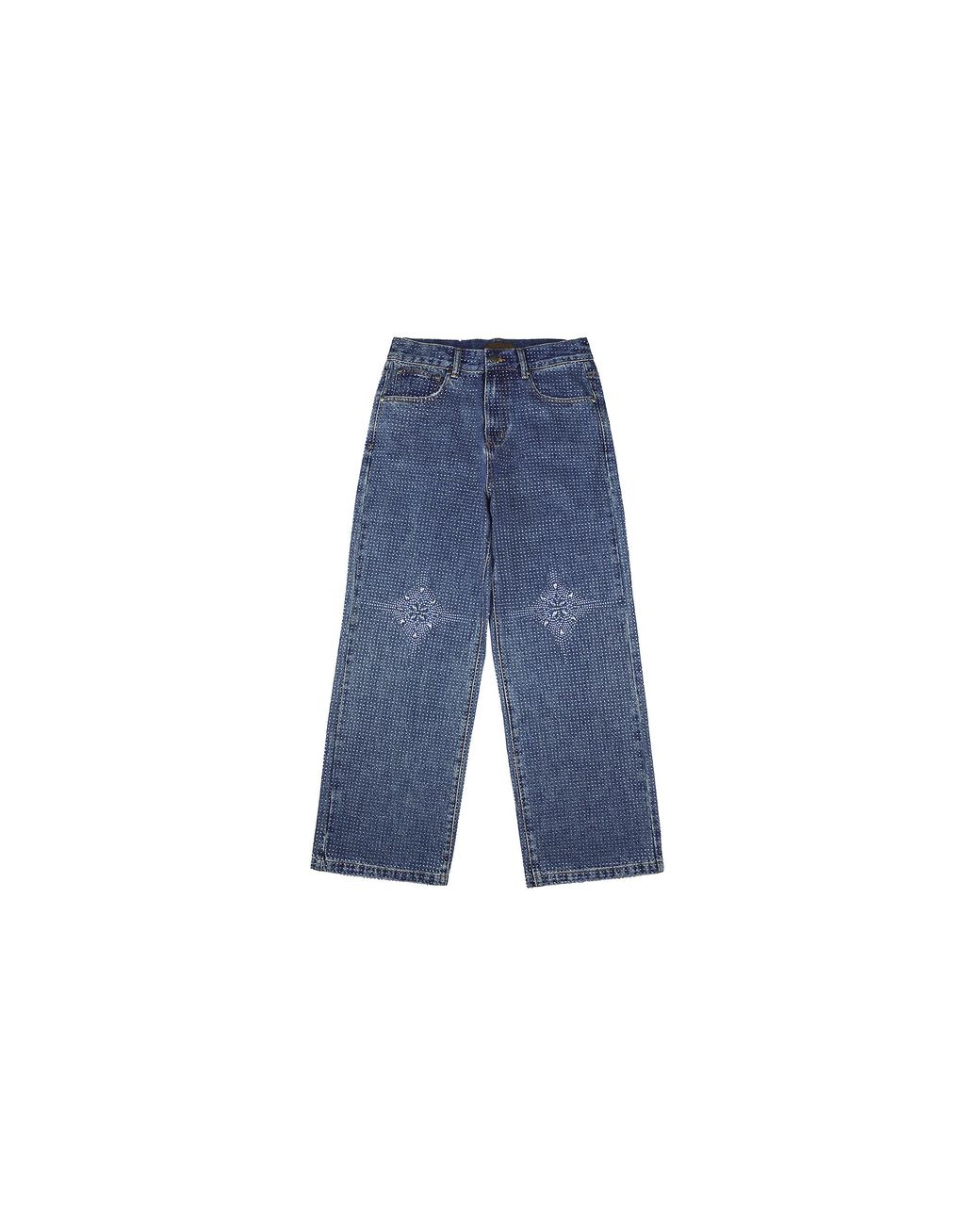 BIRTH OF ROYAL CHILD Blue 20K Diamond Stellar Denim Bc25Awpt06 Blu" for men