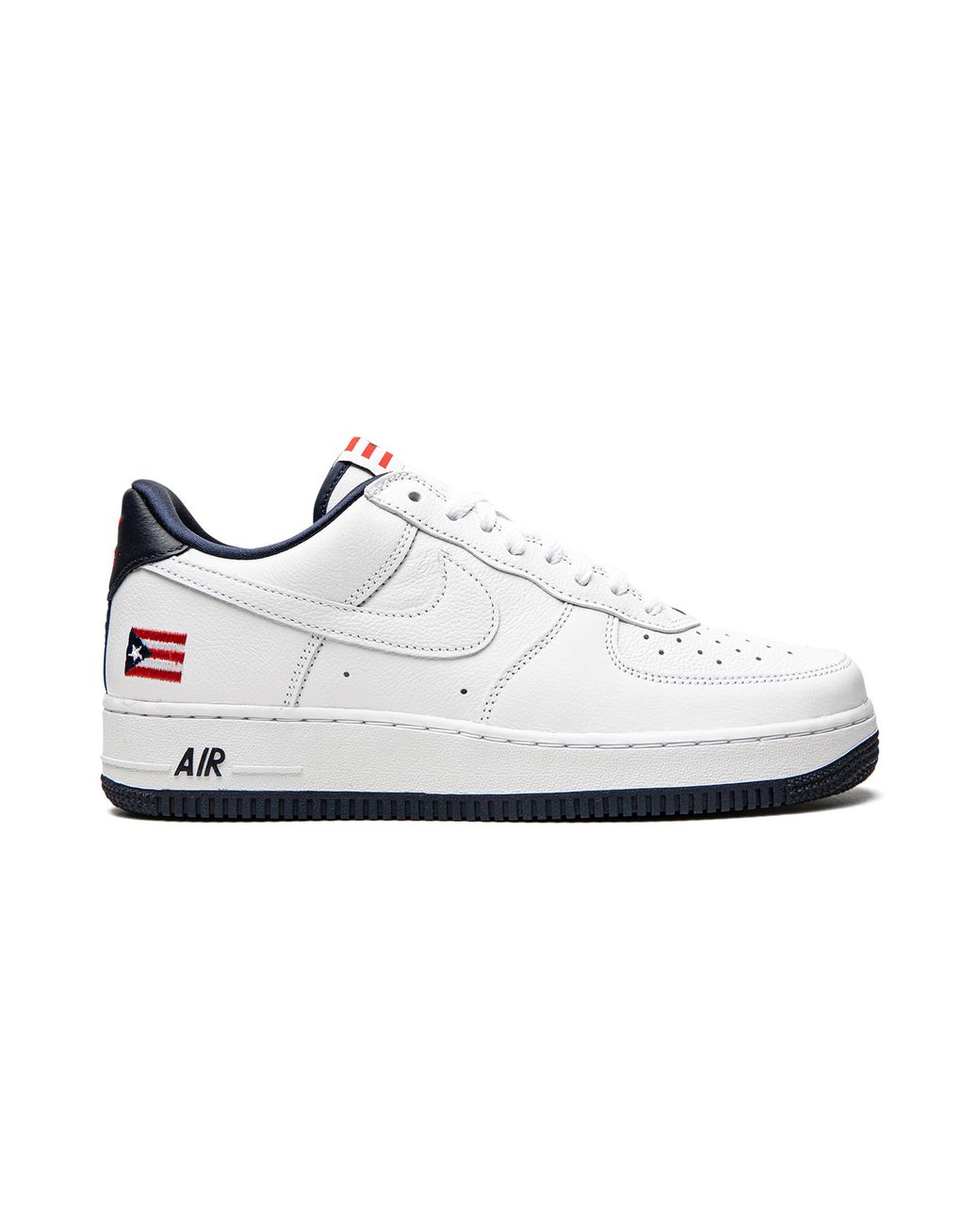 Nike White Air Force 1 Low "Puerto Rico" Cj1386 100" for men