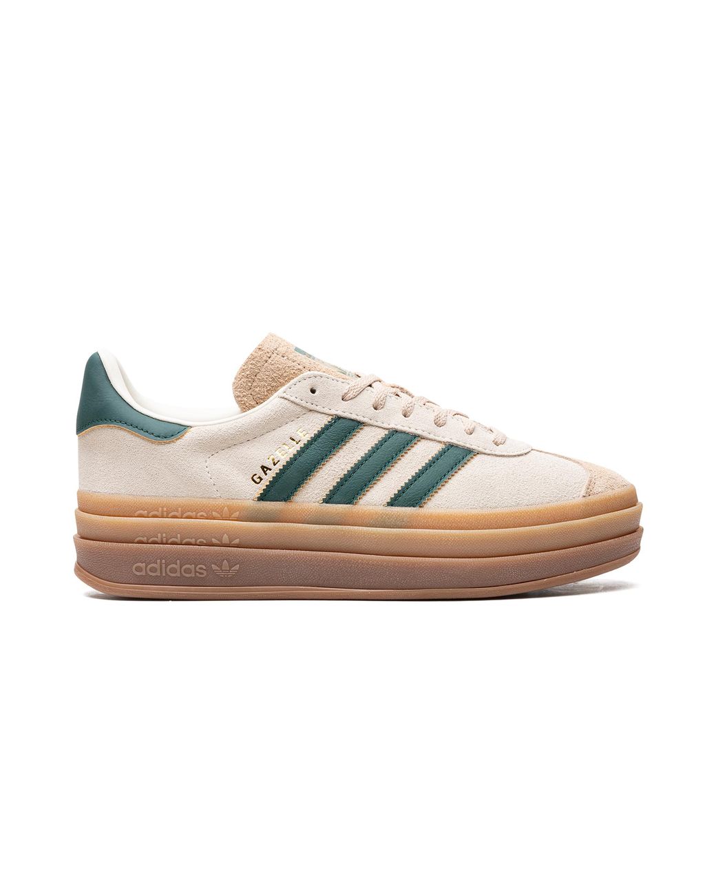 Adidas Black Gazelle Bold "Cream Collegiate" Id7056"