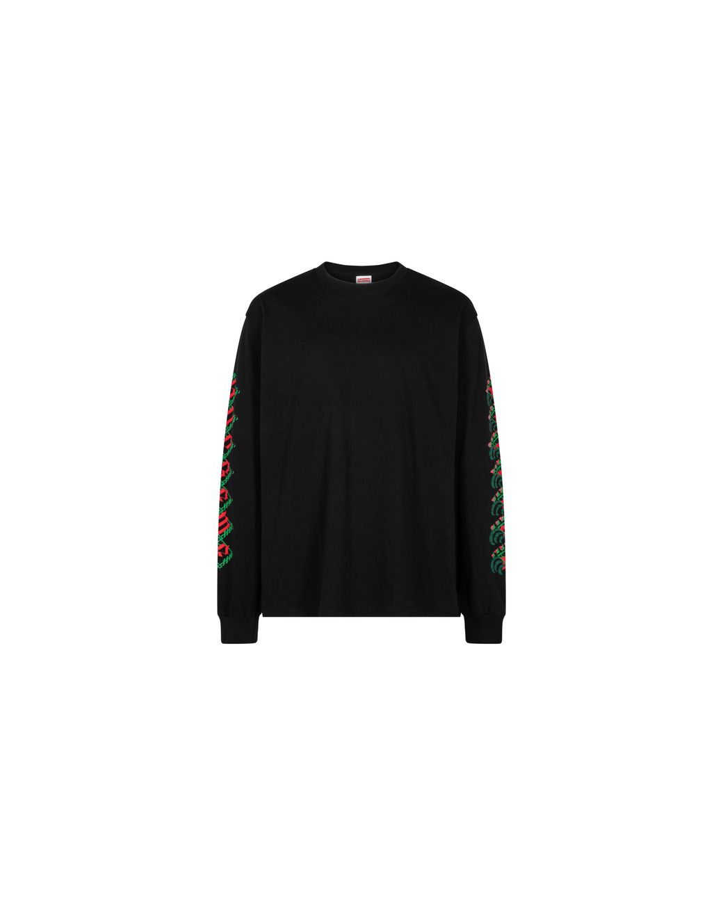 Supreme Black Strawberries L/S T-Shirt Su25182"