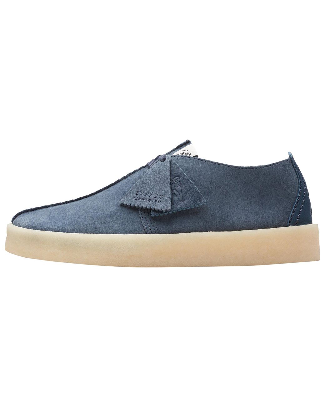 Clarks Blue Trek Cup Style Suede" 26166223" for men